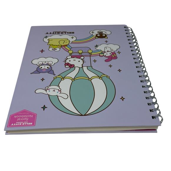 Hello Kitty & Friends Spiral Notebook 160 Lined Pages Chococat Kerropi My Melody - Picture 14 of 14